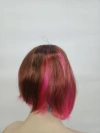 Peluca mujer bobble suave reducción edad multicolor todo el conjunto Item Picture